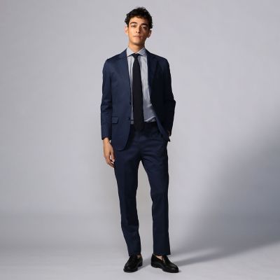 コットンシルクツイル　　スリムスラックス　ＬＡＲＵＳＭＩＡＮＩ　ＸＰＩＲＥＯ　ＴＷＩＬＬ