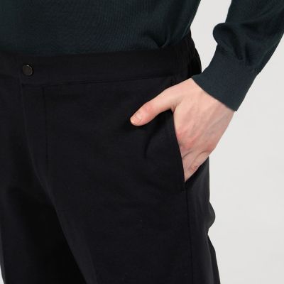 アクリルナイロンレーヨン　スリムパンツ