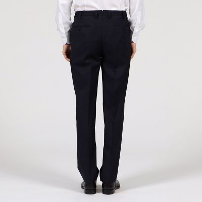 ＨＯＲＩＺＯＮ　ＴＷＩＬＬ　２プリーツスリムスラックス　Ｅ．Ｚｅｇｎａ