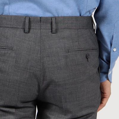 Ｓｕｐｅｒ１２０’ｓストレッチウールツイル　スリムスラックス