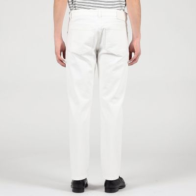 【別注】ＰＴ　ＴＯＲＩＮＯ　ストレッチホワイトデニム　５ポケットパンツ