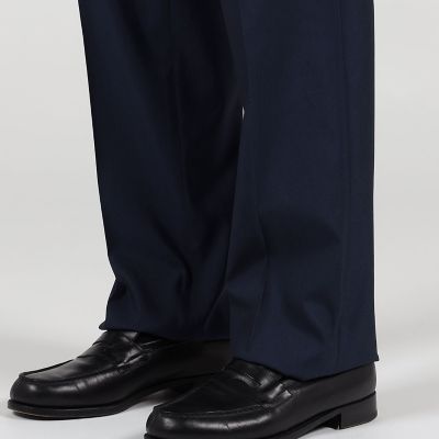 ウールシルク　イン２プリーツ　ストレートスラックス　ＭＡＲＺＯＴＴＯ