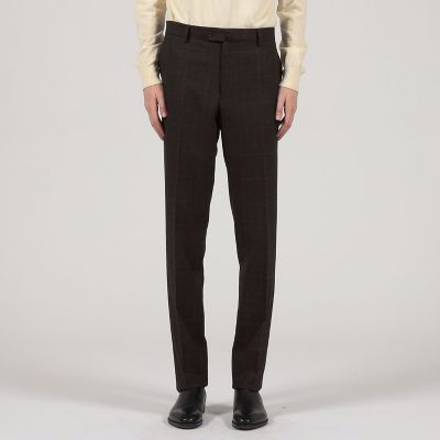 ウールナチュラルストレッチ ノープリーツスラックス DRAGO