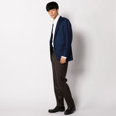 キャバリーツイル　１プリーツスラックス