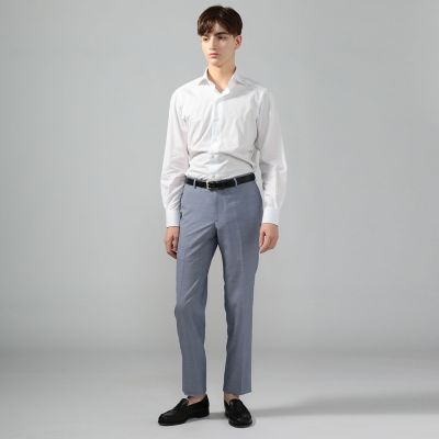 ウールシルクトロピカル　スリムスラックス　ｕｔｉｌｉｔｙ