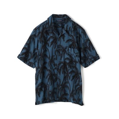 レーヨンプリント　アロハシャツ