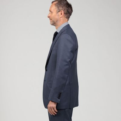 ウールシルクシャークスキン 3Bシングルブレステッドスーツ