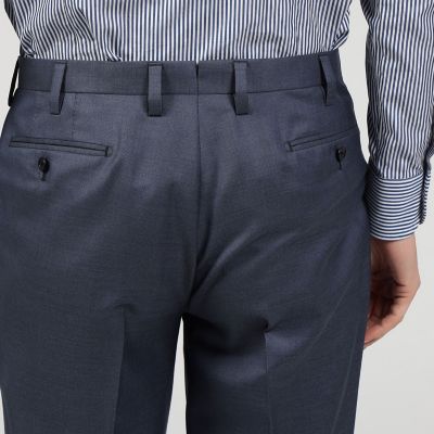 ウールシルクシャークスキン 3Bシングルブレステッドスーツ