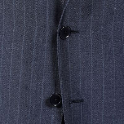 ウールモヘアシャンブレー　シングルブレステッド３Ｂスーツ　ＢＲＩＴＩＳＨ　ＭＯＨＡＩＲ