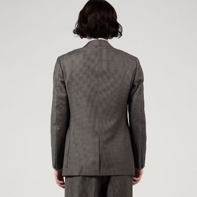 ウール　チェック　シングルブレステッド２Ｂスーツ　ＡＭＡＤＥＵＳ３６５