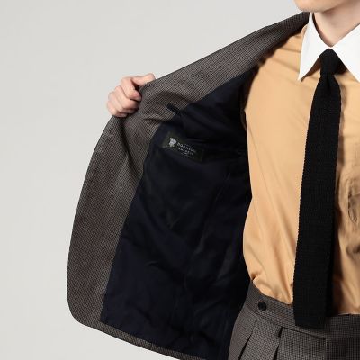 ウール　チェック　シングルブレステッド２Ｂスーツ　ＡＭＡＤＥＵＳ３６５