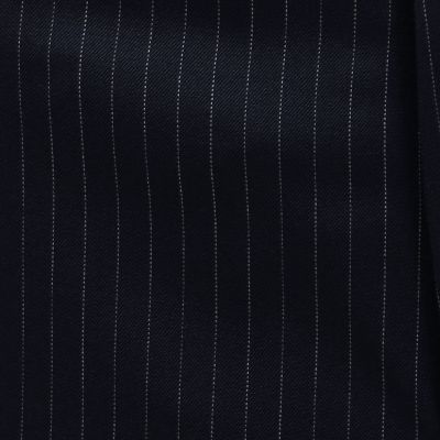 ウール　ピンストライプ　シングルブレステッド２Ｂスーツ