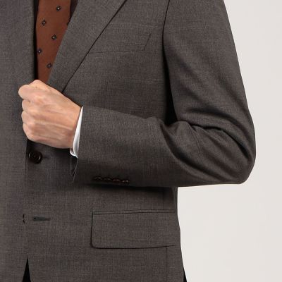 ２１ｍｉｃｒｏｎウール　シングルブレステッド３Ｂスーツ　Ｃａｎｏｎｉｃｏ