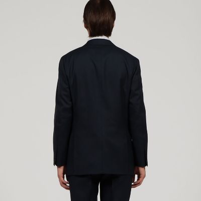 ウールシルク シングルブレステッド2Bスーツ TRAVELLER