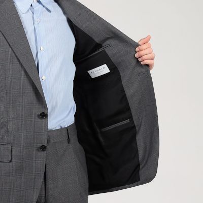 １５　ＰＯＩＮＴ　７　ウール　シングルブレステッド　２Ｂスーツ　ＤＯＲＭＥＵＩＬ