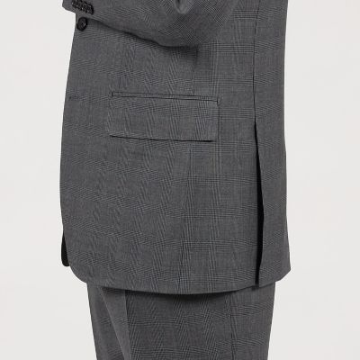 １５　ＰＯＩＮＴ　７　ウール　シングルブレステッド　２Ｂスーツ　ＤＯＲＭＥＵＩＬ