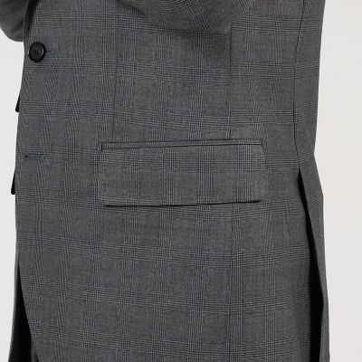 １５　ＰＯＩＮＴ　７　ウール　シングルブレステッド　２Ｂスーツ　ＤＯＲＭＥＵＩＬ