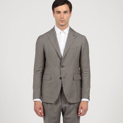 <24SS 美品>TAGLIATORE 最新ロゴ カーキ ウールスーツ 46 24SS 美品>TAGLIATORE 最新ロゴ カーキ ウールスーツ 46