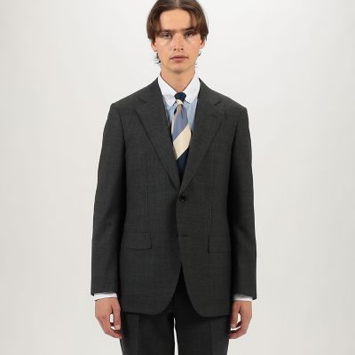 ウール シングルブレステッド 2Bスーツ BRITISH TEX