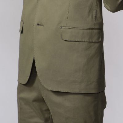 コットンシルクツイル　　２Ｂテーラードジャケット　ＬＡＲＵＳＭＩＡＮＩ　ＸＰＩＲＥＯ　ＴＷＩＬＬ