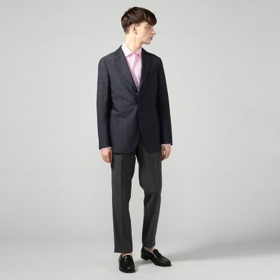 ＜TOMORROWLAND (Men)＞シルクサッカー　段返り３Ｂテーラードジャケット