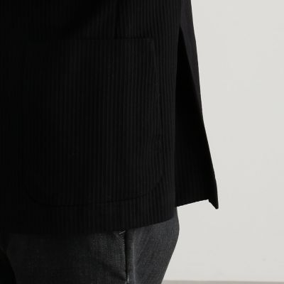 コットンジャージー　６Ｂダブルブレストブレザージャケット　ＤＯＮＤＩ　ＮＡＶＹ　ＯＮ