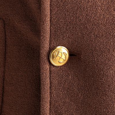 コットンパイル 6Bダブルブレストテーラードジャケット