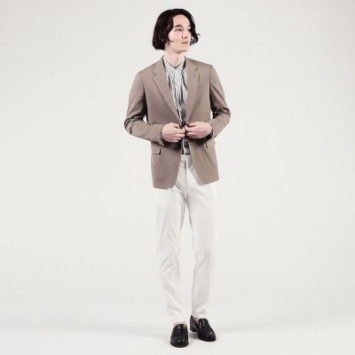 ストレッチリネン　シングル２Ｂジャケット