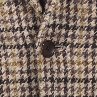 ウールツイード　シングルブレステッド３Ｂジャケット　Ｈａｒｒｉｓ　Ｔｗｅｅｄ