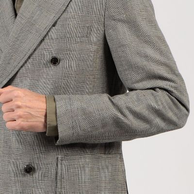 リネンウール ダブルブレステッド６Ｂジャケット Ｄｏｒｍｅｕｉｌ