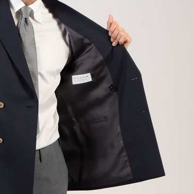 ウールツイル　ダブルブレステッド６Ｂジャケット　Ｄｏｒｍｅｕｉｌ　Ｂａｒａｔｈｅａ
