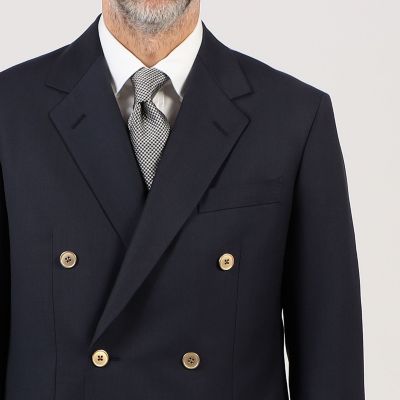 ウールツイル　ダブルブレステッド６Ｂジャケット　Ｄｏｒｍｅｕｉｌ　Ｂａｒａｔｈｅａ