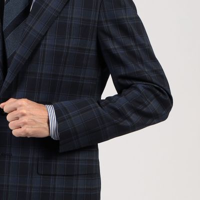 Ｓｕｐｅｒ１２０’ｓウール　シングルブレステッド２Ｂジャケット　Ｄｏｒｍｅｕｉｌ