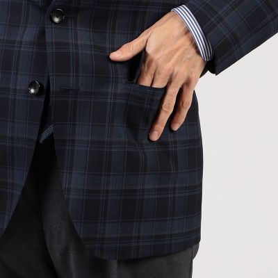 Ｓｕｐｅｒ１２０’ｓウール　シングルブレステッド２Ｂジャケット　Ｄｏｒｍｅｕｉｌ