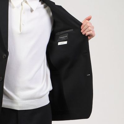 ストレッチポンチ　シングルブレステッド２Ｂジャケット