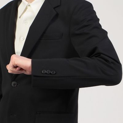 ストレッチポンチ　シングルブレステッド２Ｂジャケット