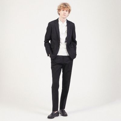 ストレッチポンチ　シングルブレステッド２Ｂジャケット