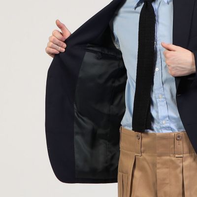 Ｓｕｐｅｒ１００’ｓウールホップサック　シングルブレステッド３Ｂジャケット