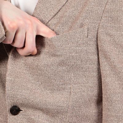 ポリエステルコットン　シングルブレステッド２Ｂジャケット　Ｒｏｍａ