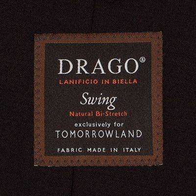 Ｓｕｐｅｒ１３０’ｓウール　シングルブレステッド２Ｂジャケット　Ｄｒａｇｏ　Ｓｗｉｎｇ