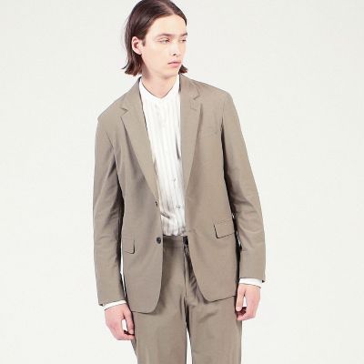 ナイロンタフタ　シングルブレステッド２Ｂジャケット