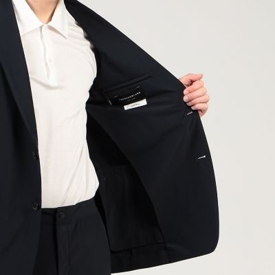 ナイロンタフタ　シングルブレステッド２Ｂジャケット