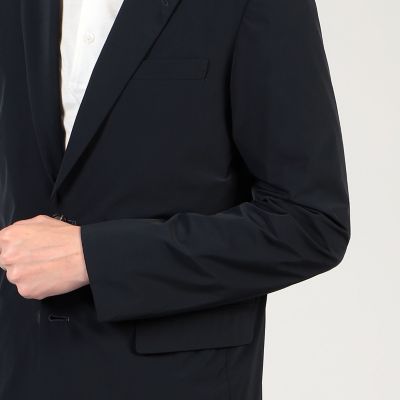 ナイロンタフタ　シングルブレステッド２Ｂジャケット