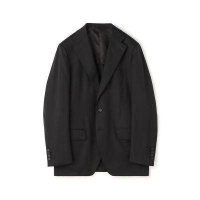 ＜三越伊勢丹/公式＞ TOMORROWLAND (Men)/トゥモローランド ホリゾンツイル シングルブレステッド2Bジャケット E．Zegna 19ブラック コート・ジャケット【三越伊勢丹/公式】