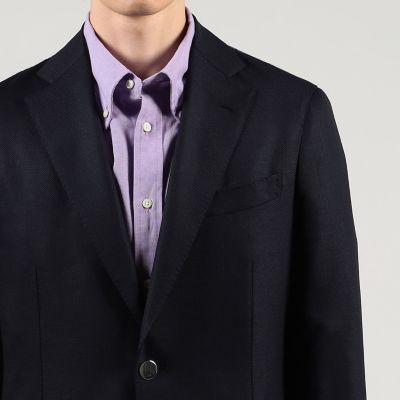 Ｓｕｐｅｒ１２０’ｓウールホップサック　シングルブレステッド２Ｂブレザー