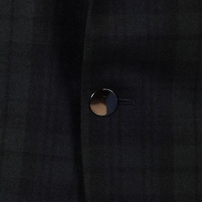 Ｓｕｐｅｒ１００’ｓウールサキソニー　ブラックウォッチ　シングルブレステッド３Ｂジャケット