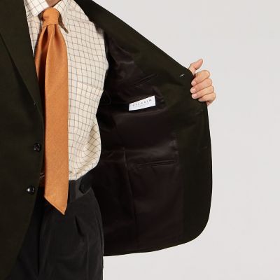 ストレッチモールスキン　シングルブレステッド３Ｂジャケット