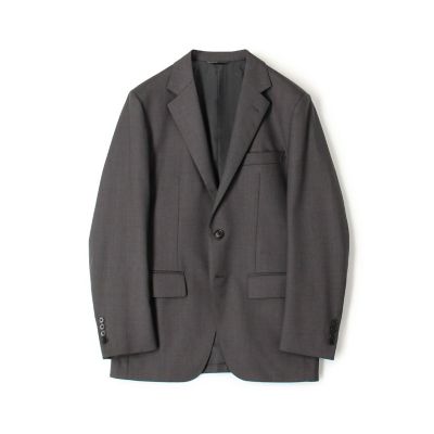 ＜TOMORROWLAND (Men)＞Ｓｕｐｅｒ１００’ｓウールシャークスキン　シングルブレステッド２Ｂジャケット