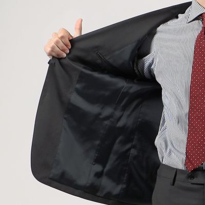Ｓｕｐｅｒ１００’ｓウールシャークスキン　シングルブレステッド２Ｂジャケット