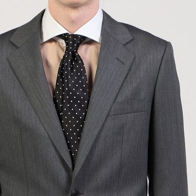 Ｓｕｐｅｒ１００’ｓウール　へリンボーン　シングルブレステッド２Ｂジャケット